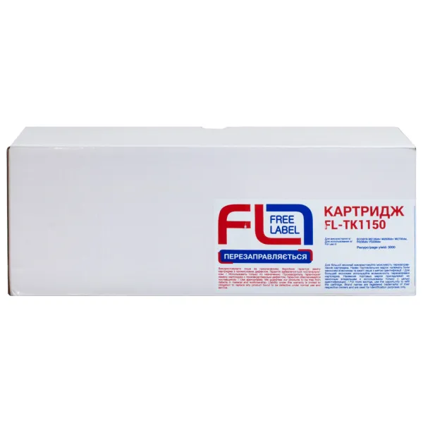 Тонер-картридж совместимый Kyocera Mita TK-1150 Free Label (FL-TK1150) - Фото 2