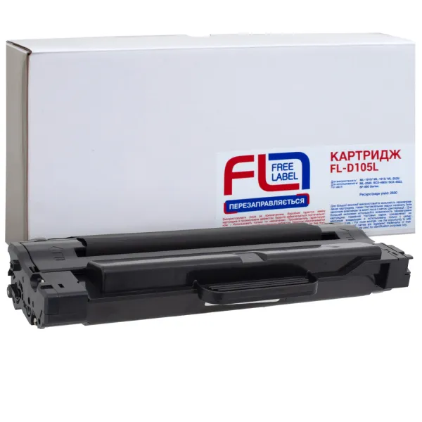 Картридж совместимый Samsung MLT-D105L (ML-1910) Free Label (FL-D105L)