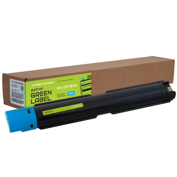 Тонер-картридж совместимый XER 106R03748 Green Label, голубой Patron (PN-03748CGL)