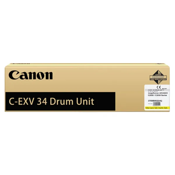 Драм-картридж C-EXV34 желтый Canon (3789B002)