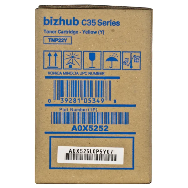 Тонер-картридж TNP-22Y желтый Konica Minolta (A0X5252) - Фото 3
