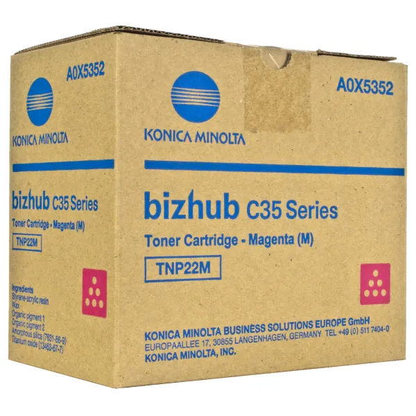Тонер-картридж TNP-22M пурпурный Konica Minolta (A0X5352)