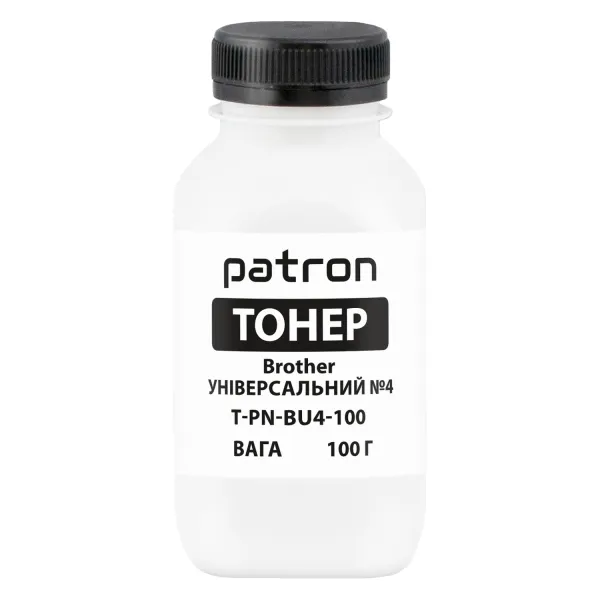 Тонер Brother универсальный №4 флакон, 100 г Patron (PN-BU4-100)