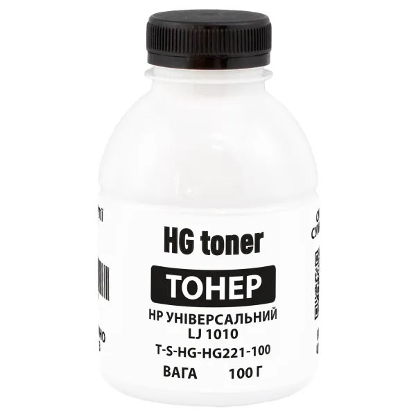 Тонер HP универсальный LJ 1010 флакон, 100 г HG toner (TSM-HG221-100)
