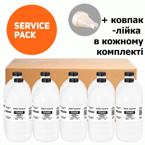 Тонер Samsung универсальный TRSUNIV3 Service Pack, флакон 10x1 кг SCC (TSM-TRSUNIV3-10SP)