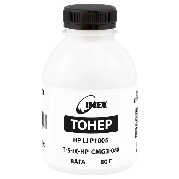 Тонер HP LJ P1005 флакон, 80 г Imex (TSM-CMG-3-080)