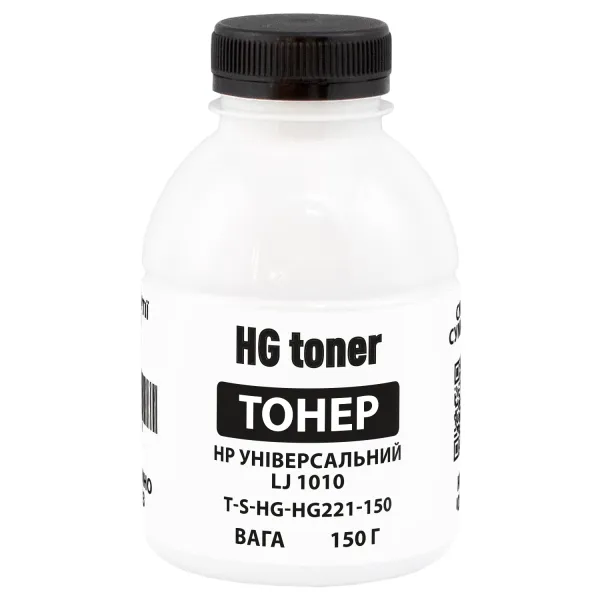 Тонер HP универсальный LJ 1010 флакон, 150 г HG toner (TSM-HG221-150)