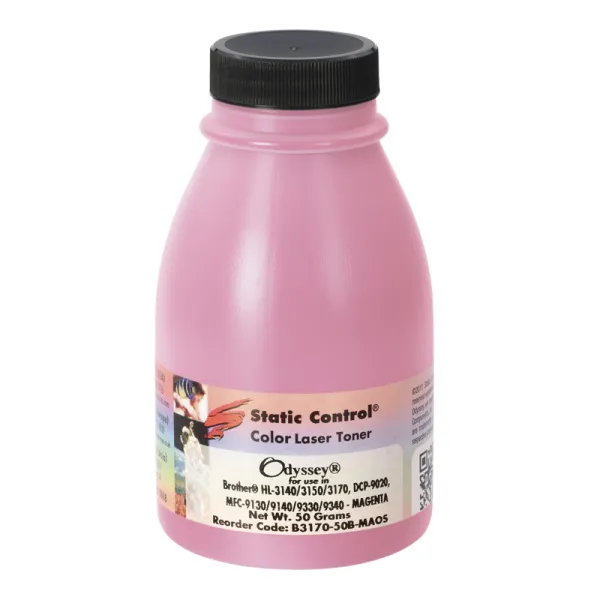 Тонер Brother HL-L3170 флакон, 50 г, пурпуровий SCC (B3170-50B-MAOS)
