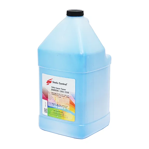 Тонер Samsung CLP-680 флакон, 1 кг, голубой SCC (SAM506-1KG-COS)