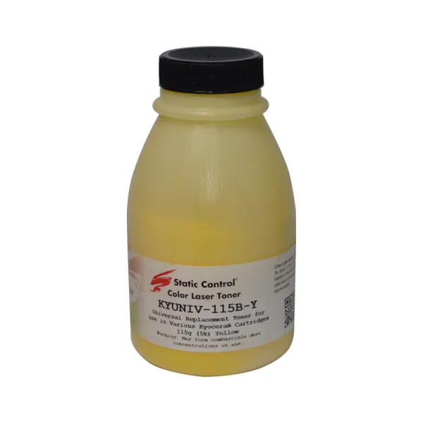 Тонер Kyocera Mita універсальний KYUNIV флакон, 115 г, жовтий SCC (KYUNIV-115B-Y)