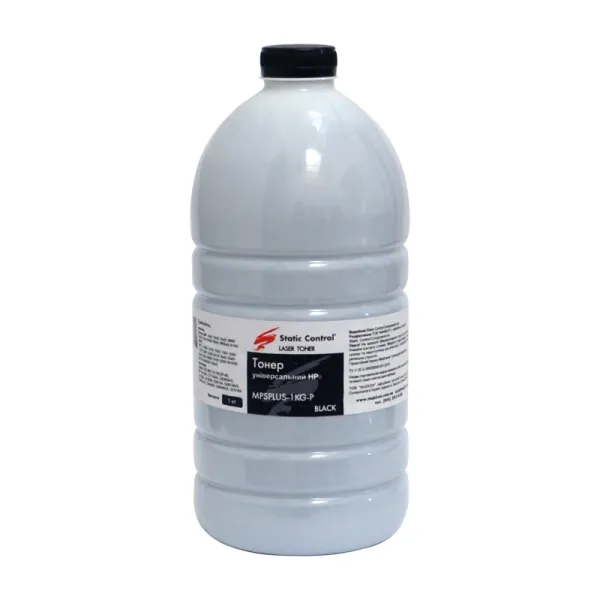 Тонер HP универсальный MPS PLUS флакон, 1 кг SCC (MPSPLUS-1KG-P)