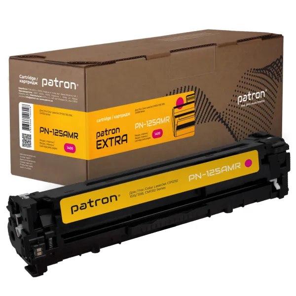Картридж сумісний HP 125A (CB543A) пурпуровий Extra Patron (PN-125AMR)