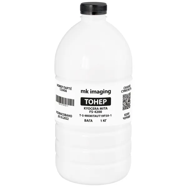 Тонер Kyocera Mita FS-4200 флакон, 1 кг MK Imaging/DC Select (TSM-UT19F5A-1)