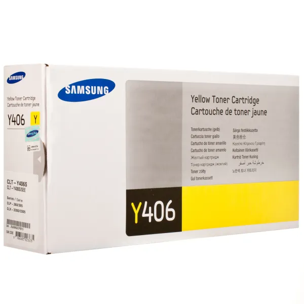 Тонер-картридж CLT-Y406S желтый Samsung (SU464A)