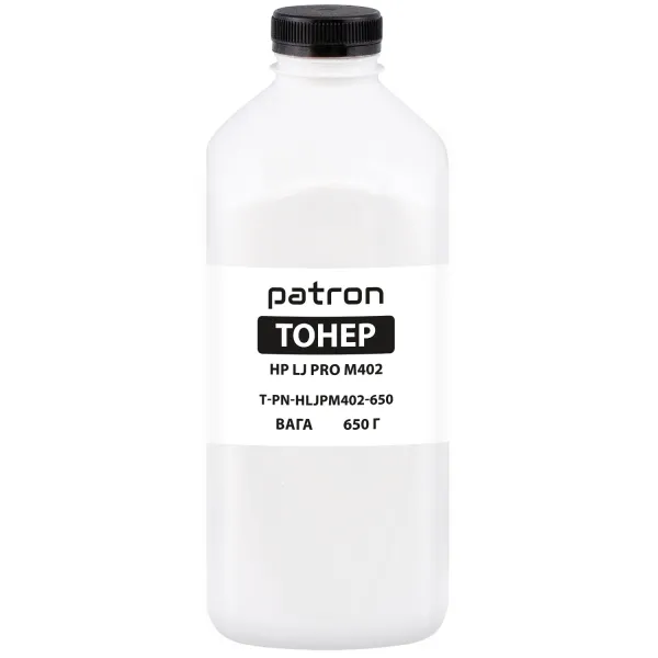 Тонер HP LJ Pro M402 флакон, 650 г Patron (PN-HLJPM402-650)
