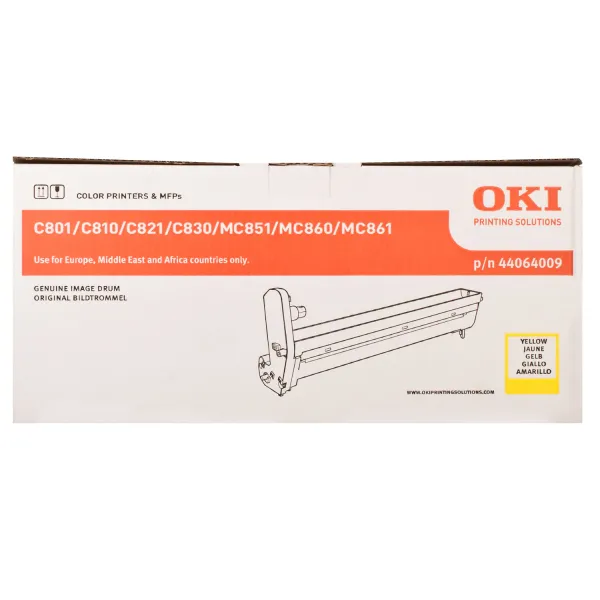 Драм-картридж C810/830/MC860 жовтий Oki (44064009) - Фото 5