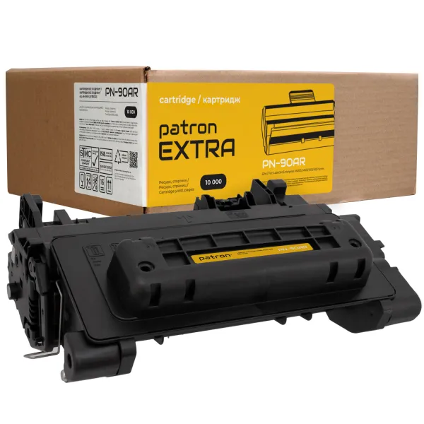 Картридж совместимый HP 90A (CE390A) Extra Patron (PN-90AR)