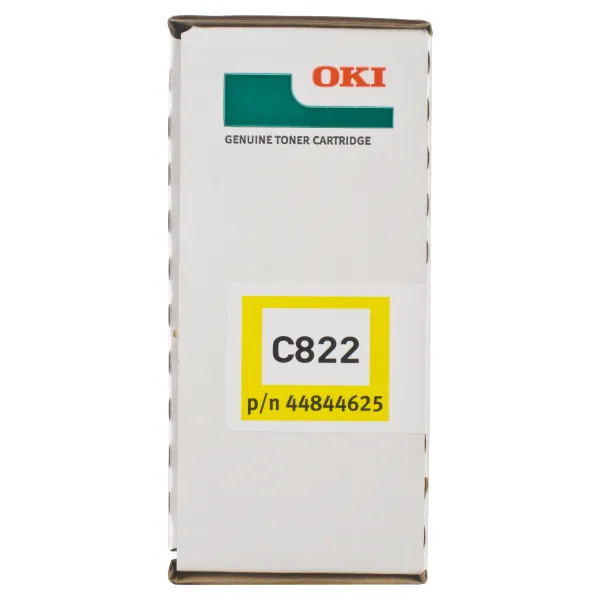Тонер-картридж C822 желтый Oki (44844625/44844613) - Фото 4