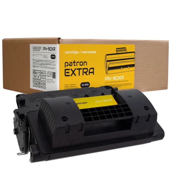 Картридж совместимый HP 90X (CE390X) Extra Patron (PN-90XR)