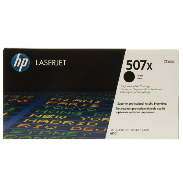 Картридж 507X черный HP (CE400X)