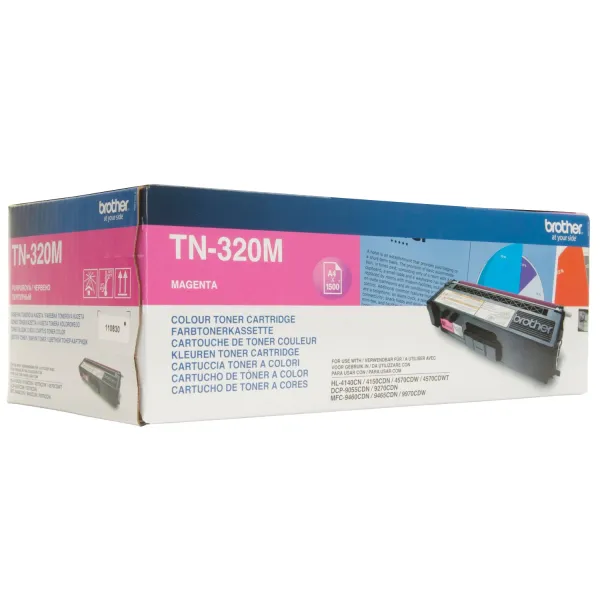 Тонер-картридж TN320M пурпуровий Brother (TN320M)