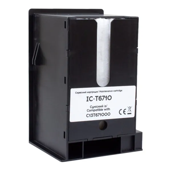 Контейнер сумісний для відпрацьованих чорнил Epson T6710/PXBMB2/C13T671000 з чіпом Barva (IC-T6710) - Фото 2