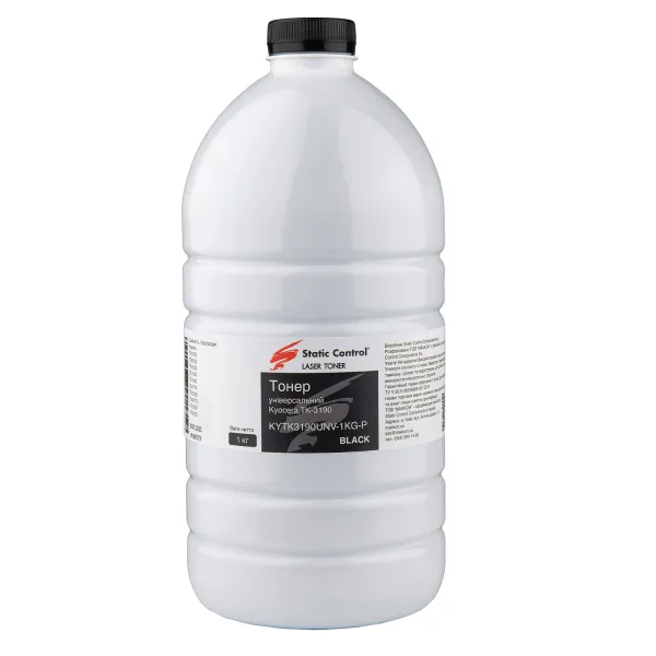 Тонер Kyocera Mita универсальный TK-3190 флакон, 1 кг SCC (KYTK3190UNV-1KG-P)