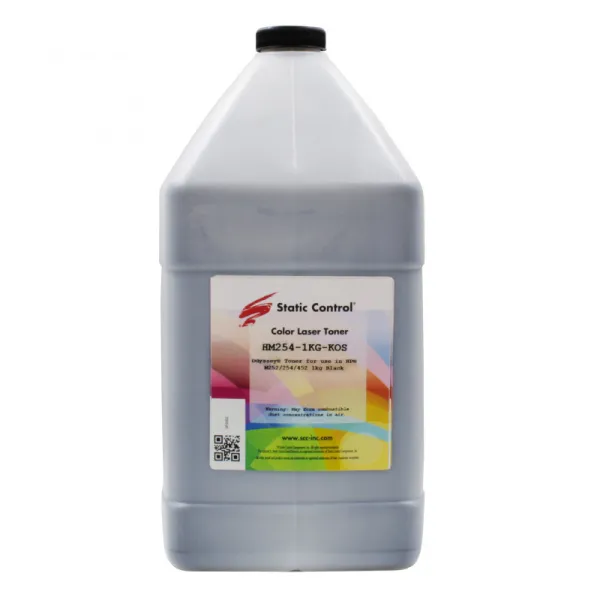 Тонер HP Color LaserJet Pro M252/M254/M452 черный, флакон 1 кг SCC (HM254-1KG-KOS)