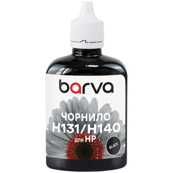 Чернила для HP 131/140 специальные 90 г, пигментные, черные Barva (H140-340)