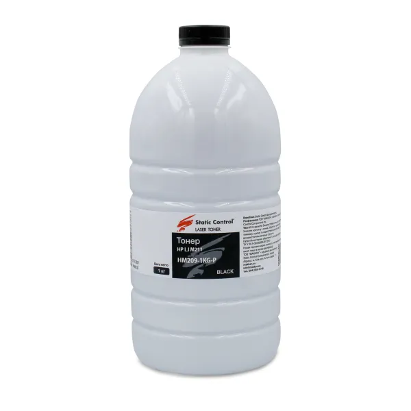 Тонер HP LJ M211 флакон, 1 кг SCC (HM209-1KG-P)