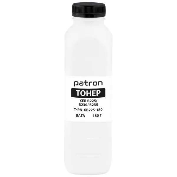 Тонер XER B225/B230/B235 флакон, 180 г Patron (PN-XB225-180)