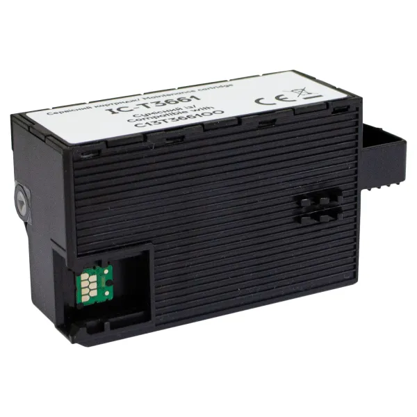 Контейнер сумісний для відпрацьованих чорнил Epson T3661/EPMB1/C13T366100 з чіпом Barva (IC-T3661) - Фото 2