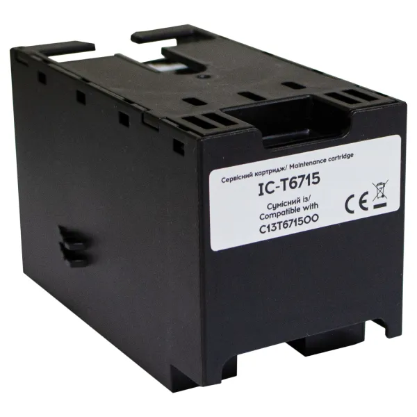 Контейнер сумісний для відпрацьованих чорнил Epson T6715/PXMB7/C13T671500 з чіпом Barva (IC-T6715)