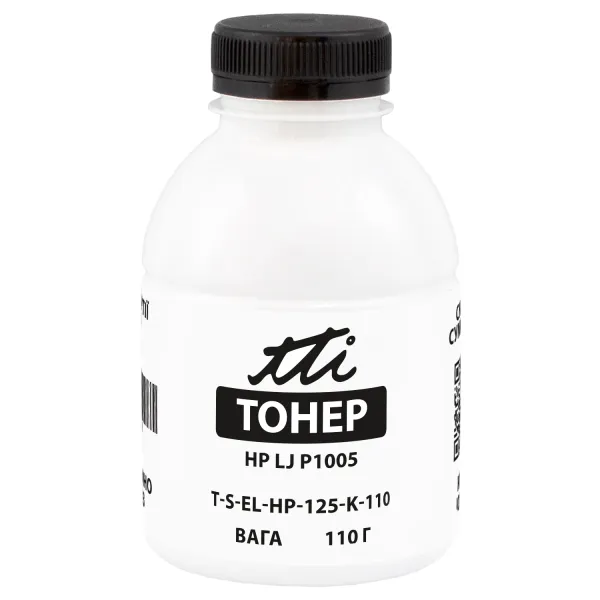 Тонер HP LJ P1005 флакон, 110 г TTI (TSM-T125-K-110)