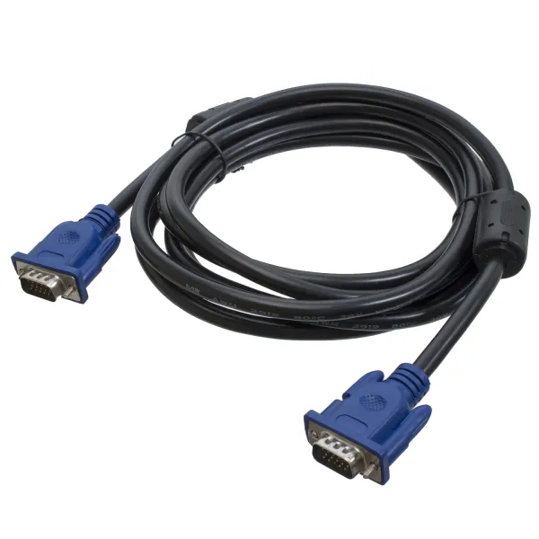 Кабель VGA-VGA 4,5 м, 2 феррити Patron (PN-VGA-VGA-50)