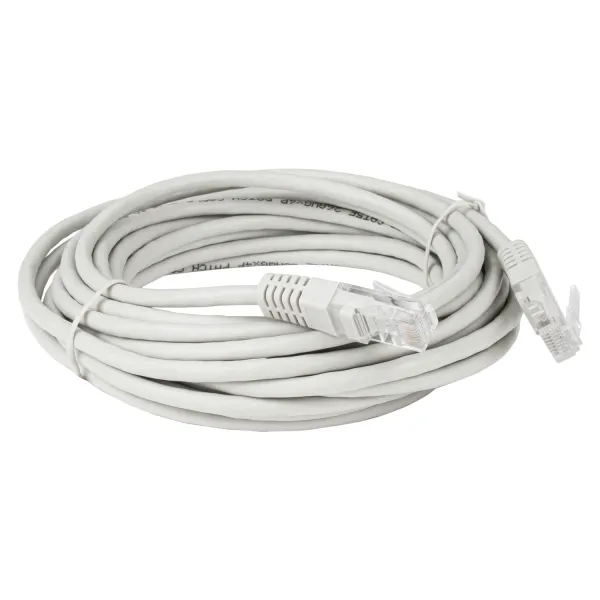 Патч-корд UTP CAT.5E 5 м серый Patron (PN-PATCH-5M)