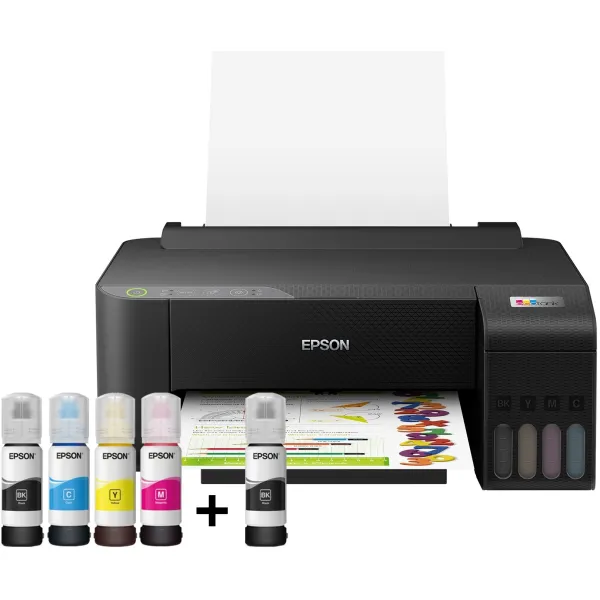 Принтер струйный EcoTank L1250 A4, Wi-Fi Epson (C11CJ71404) - Фото 7