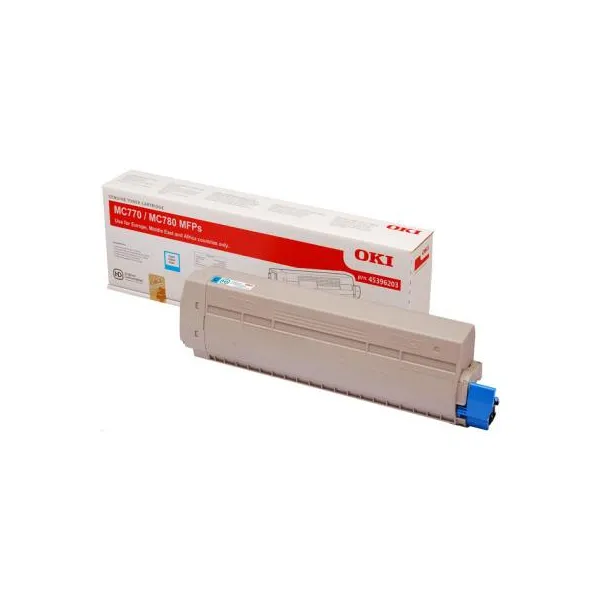 Тонер-картридж MC770/780 блакитний Oki (45396203)