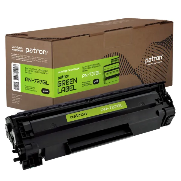 Картридж совместимый для MF237, Canon 737 Green Label Patron (PN-737GL)