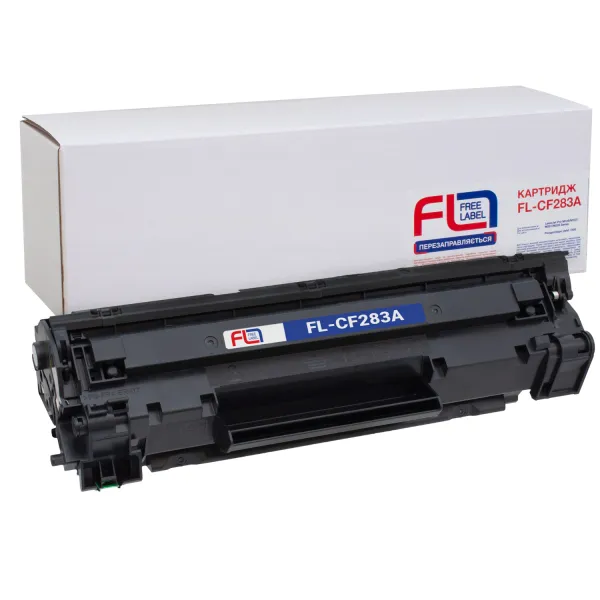 Картридж совместимый HP 83A (CF283A) Free Label (FL-CF283A)