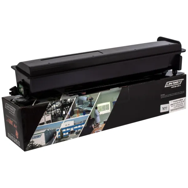 Тонер-картридж сумісний Toshiba T-1640E IPM (TKT17)