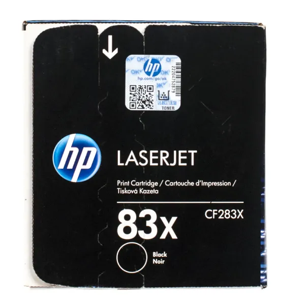 Картридж 83X чорний HP (CF283X) - Фото 2